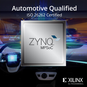 Xilinx Announces Availability of Automotive Qualified Zynq UltraScale+ MPSoC Family