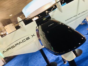 AirSpaceX Reveals Electric VTOL Aircraft at North American International Auto Show in Detroit