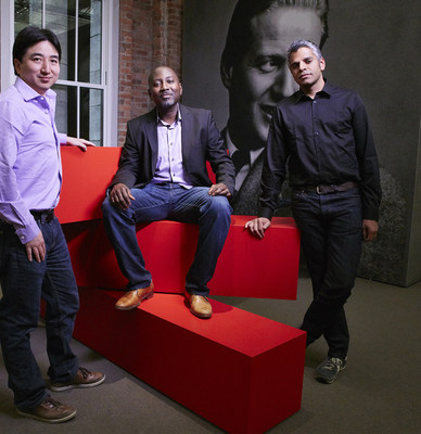 Nyansa Founders: Daniel Kan, Anand Srinivas and Abe Ankumah