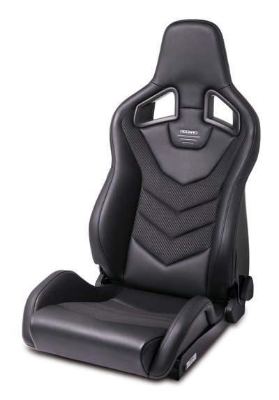 Recaro Sportster GT: With its exclusive new victory design, the sleek shell seat fits perfectly into smart interiors and combines the very best of sports and purebred racing seats.