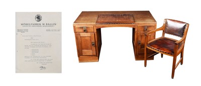 Milestone to Auction Hitler's Wartime Desk, Nazi Physician's 1936 Mercedes-Benz, Komar &amp; Melamid Yalta Conference Painting, Unique Militaria, Jan. 27