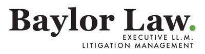 Baylor Law Launches Nation's First Executive LL.M. In Litigation Management