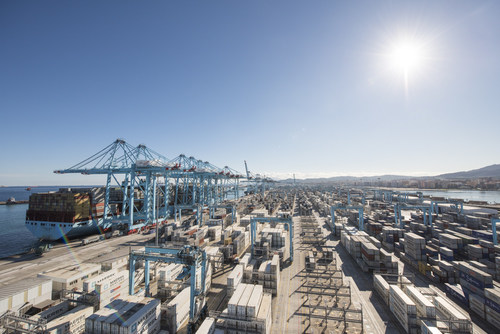 Traditional cross-border shipping processes usually involve manually transporting and verifying paper documents for each shipment. IBM and Maersk are forming a joint venture to use blockchain technology to make global trade more efficient, transparent and secure. Credit: Maersk.