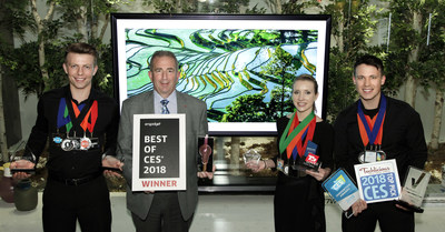LG Electronics was honored with more than 90 awards at CES® 2018, including top accolades from Engadget, BGR, Reviewed.com, SlashGear, TechRadar, HD Guru, Techlicious. LG also received 19 CES Innovation Awards from the Consumer Technology Association (CTA™) across home appliance, home entertainment and mobile communications categories.