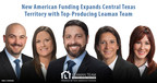 New American Funding Expands Central Texas Territory with Top-Producing Leaman Team