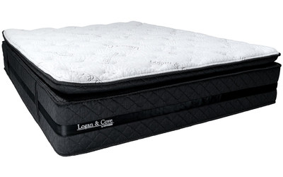 Image of the Logan & Cove luxury pillow-top mattress. (CNW Group/Novosbed Inc.)