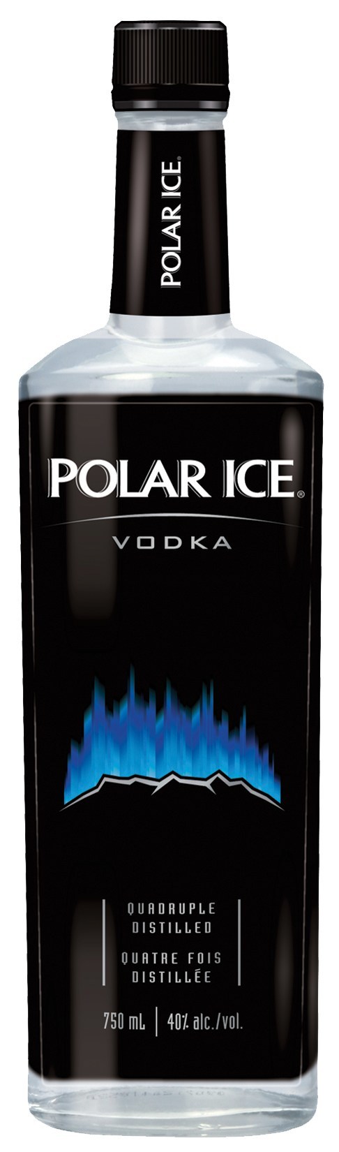 Polar Ice Vodka removes iconic bear from bottle in support of Polar Bears International (CNW Group/Corby Spirit and Wine Communications)