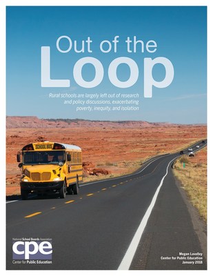 Out of the Loop, a new report from NSBA's Center for Public Education finds that poverty, isolation and inequities are exacerbated for rural students by the lack of attention to the unique needs of this considerable student population. www.centerforpubliceducation/ruralschools