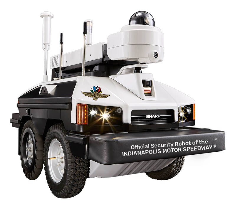 Sharp INTELLOS A-UGV Named "Official Security Robot of the Indianapolis Motor Speedway" - - -Automated, Driverless Outdoor Security Robot to Help Protect the World’s Highest Capacity Sports Venue