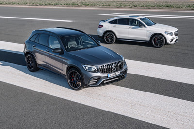 In terms of performance, the Mercedes-AMG GLC 63 S 4MATIC+ SUV and Coupe are sure to exceed all expectations at MIAS. (CNW Group/Mercedes-Benz Canada Inc.)