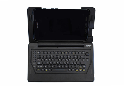 IK-SAM-AT iKey Keyboard IK-SAM-AT, for Use Exclusively with the Samsung Galaxy Tab Active2 Rugged Tablet. (PRNewsfoto/iKey, Ltd.)