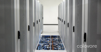Colovore's data center features modern liquid cooling and power densities of 35 kW per rack, driving the lowest TCO and highest footprint efficiency in Bay Area colocation.