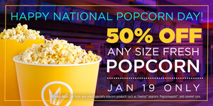 Regal Celebrates National Popcorn Day