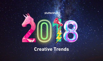Shutterstock’s Creative Trends Report Forecasts 11 Styles set to Influence Design and Visual Production in 2018