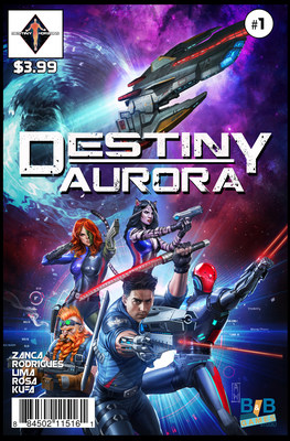 Destiny Aurora Graphic Novel Based on the Successful Novel Series & Table Top Game Hits Kickstarter 