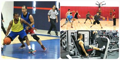 Pick up basketball, fitness, group training