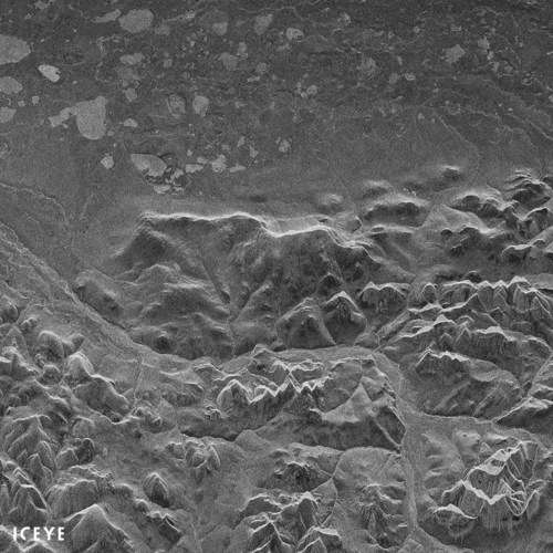 First ICEYE-X1 Radar Image from Space of Noatak National Preserve, Alaska