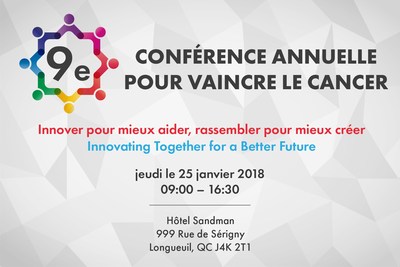 9e édition de la Conférence annuelle pour vaincre le cancer (Groupe CNW/Coalition Priorité Cancer au Québec)