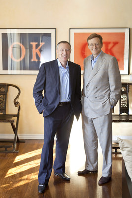 Jeff Sagansky (r) and Harry Sloan (l) of Platinum Eagle Acquisition Corp.