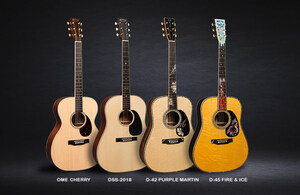 Martin Guitar to Debut Three New Authentic Series Models, a New FSC®-Certified Acoustic-Electric Model, and Several Limited Edition Models at Winter NAMM 2018