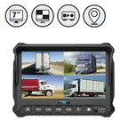 Rear View Safety Introduces RVS-3710-DVR 7" Digital Quad View Color Monitor With Built-In DVR
