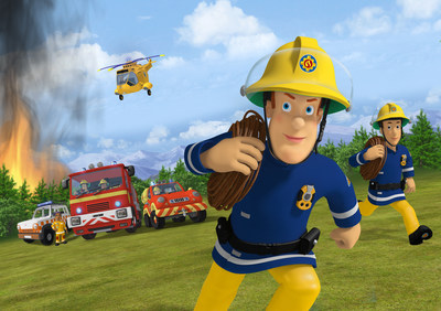 DHX Media and Mattel announce 12 new international deals for favourite kids' show, "Fireman Sam" (CNW Group/DHX Media Ltd.)