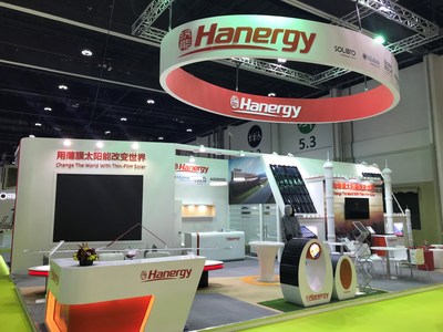 Hanergy Thin Film Exhibits Innovations at World Future Energy Summit in Abu Dhabi