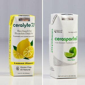 Ceralyte® and CeraSport® replace need for IV in Flu