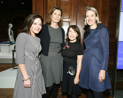Margaret Russell, Martine Assouline, Paula Wallace and Caroline Baumann celebrate "SCAD: The Architecture of a University" at the Cooper Hewitt, Smithsonian Design Museum on Thursday, January 18. Photo: Tiffany Sage/BFA.com