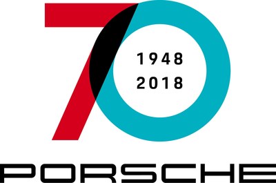 This is the official logo for 70 Years of Porsche (CNW Group/Canadian International AutoShow)