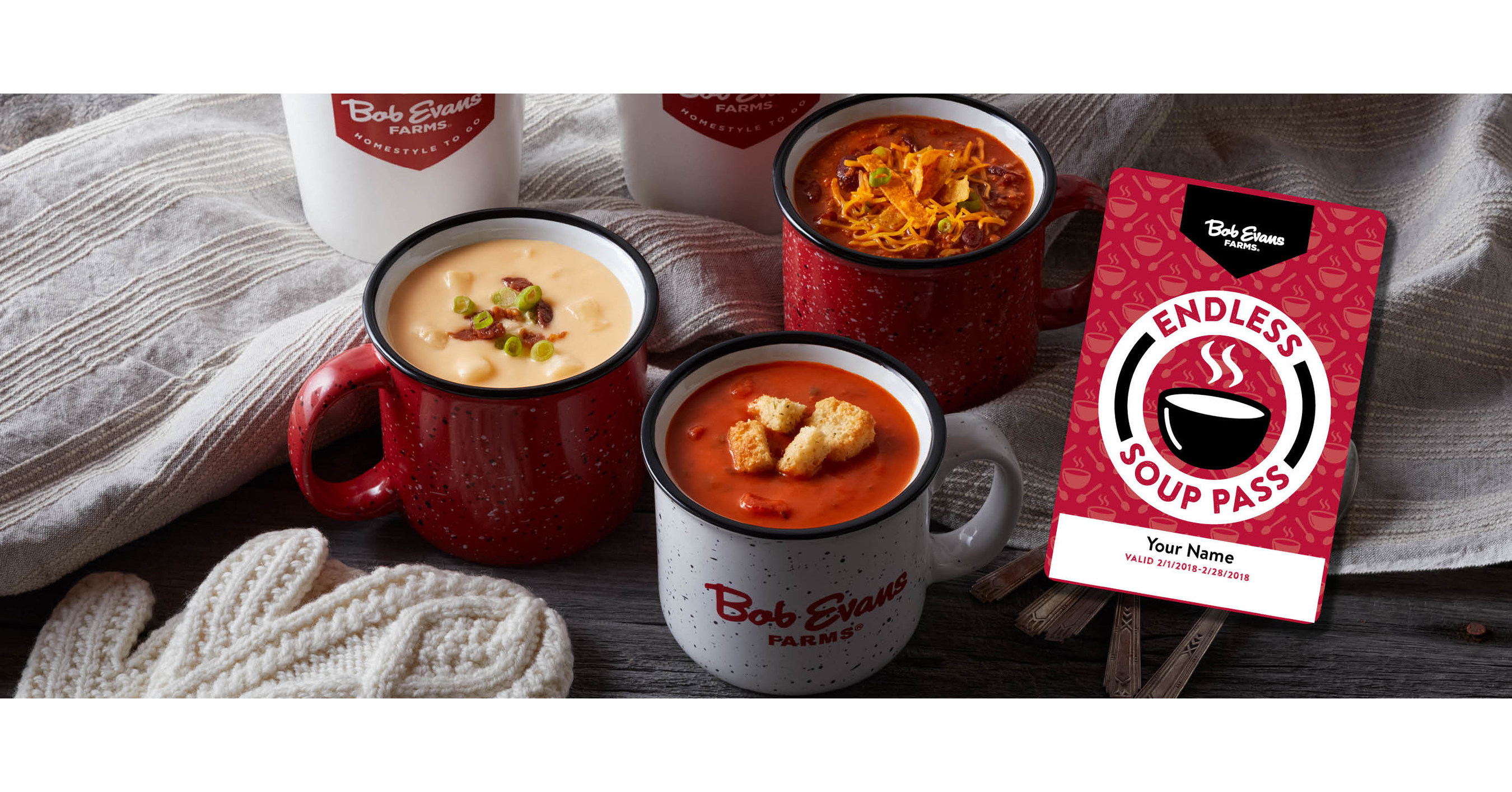 Bob Evans Restaurants® Announces 'Souper' Deal To Warm Up Guests This