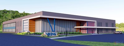 Rendering of Viking Group's new facility scheduled to open in Caledonia Township in early 2019.