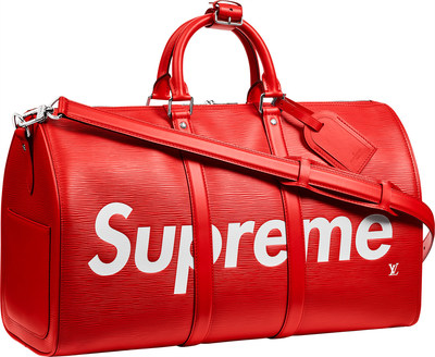 Supreme Catchall 45 duffle bag, which will featured by the ElbiDrop, a 24-hour competitive micro-fundraising campaign that encourages users to fundraise for the chance of winning an extremely exclusive item.