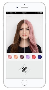 Experience Real-Time Three-Dimensional Hair Color Try-On App