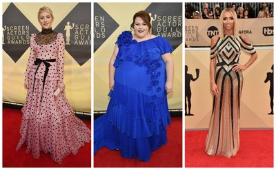 Kate Hudson, Chrissy Metz and Giuliana Rancic Sparkle in Forevermark Diamonds at the 2018 SAG Awards