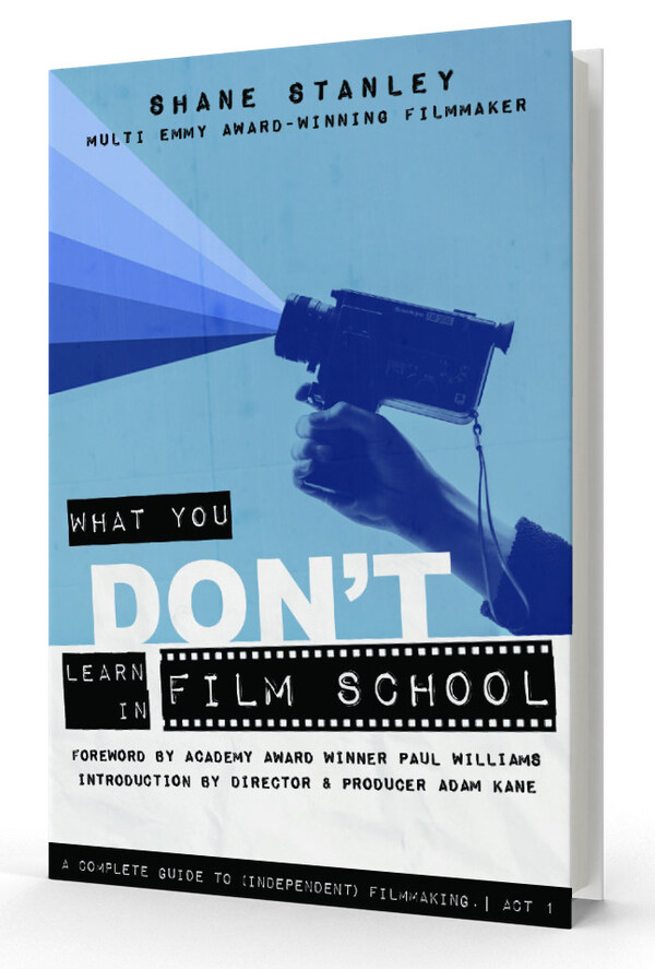 What You Don't Learn In Film School, a complete roadmap showing you the ropes in great detail from inside the (independent) film industry as never told before. Learn invaluable industry secrets from top to bottom and discover the truth about independent film distribution as the lid is torn off the many myths surrounding sales agents and today's release platforms that are certain to open reader's eyes - and ruffle a few feathers!