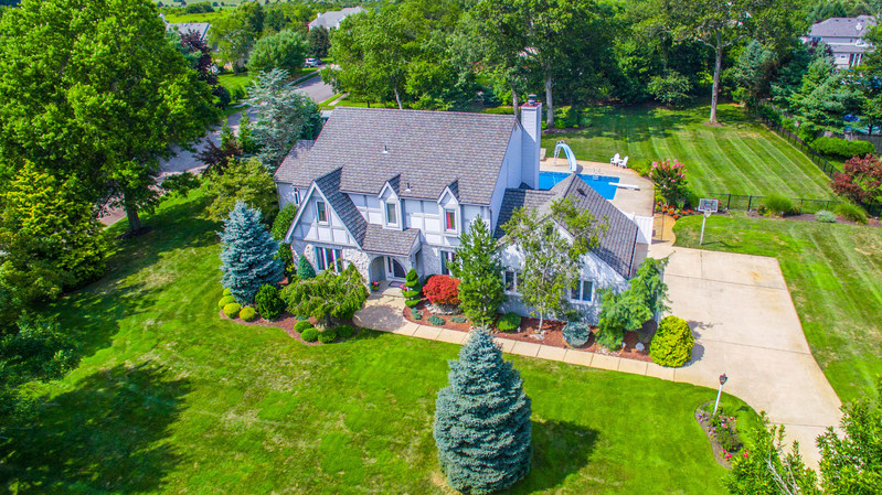 Aerial Photo of House for Sale