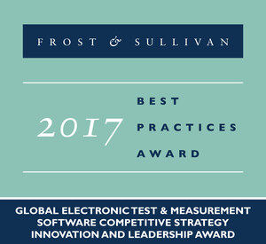 Keysight Technologies Earns Frost &amp; Sullivan's Software Competitive Strategy Innovation and Leadership Award for its Comprehensive Test &amp; Measurement Solutions