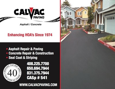 Over the past 40-plus years, Calvac Paving has become one of the most experienced and reliable Asphalt and Concrete contractors in Central California. Our focus on individual project attention and meeting our STAKEHOLDER’S expectations has helped us to add scores of Property Managers/Owners, HOAs, Corporate buildings and campuses, Retail as well as Multifamily properties to our list of appreciative clients/stakeholders.