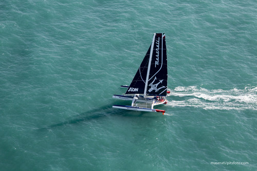 Giovanni Soldini And Team Maserati Attempt World Record Sail From Hong Kong To London