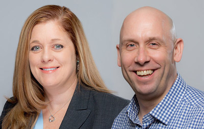 Chief Operating Officer Tina Stuart (left) and Chief Business Development Officer Brian Suszek (right) accept new leadership roles at Tweddle Group.