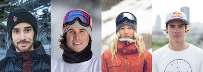 LifeProof returns as an official sponsor of X Games Aspen with an athlete team including (from left) Kevin Rolland, Bobby Brown, Christy Prior and Sebastian Toutant.