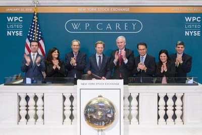 W. P. Carey Inc. Rings NYSE Closing Bell to Celebrate 20 Years as a Publicly-Traded Company