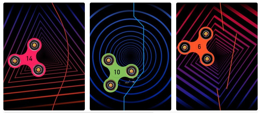 Screenshot of Fidgy, an iOS Game