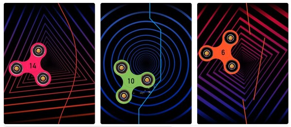 Screenshot of Fidgy, an iOS Game