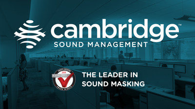 Cambridge Sound Management Voted Best Workplace Technology by Facility Executives