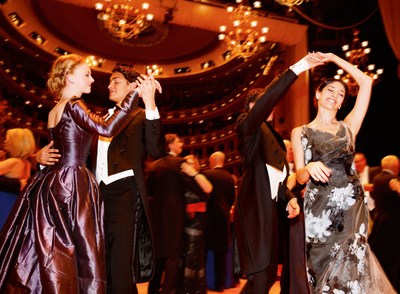 Vienna's tourism industry looks back on its best year ever: 15.5 million visitor bednights, 3.7% more than in 2016, represent a new all-time high. Photo: Vienna Opera Ball (PRNewsfoto/Vienna Tourist Board)