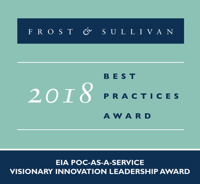 Frost & Sullivan recognized prooV with the 2018 European Visionary Innovation Leadership Award in the PoC-as-a-service market.