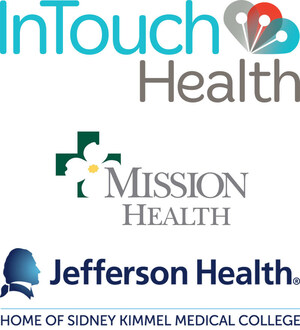 InTouch Health, Mission Health, and Jefferson Health launch telehealth collaboration to address remote access and critical care challenges