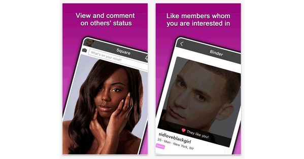 dating apps for white and black